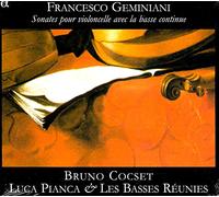 Cocset Les Basses REunies - Sonata for Violincello and Basso Continuo Op.V and other pieces (Les Basses Reunies/Cocset)