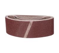 CoCud 100mm x 533mm Sanding Belt, 12 Pcs 80 Grit Knife Sharpener Belts Work Sharpening for Belt Sander Knife Carving Tool Metal Working