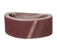 CoCud 100mm x 610mm Sanding Belt, 6 Pcs 36 Grit Knife Sharpener Belts Work Sharpening for Belt Sander Knife Carving Tool Metal Working