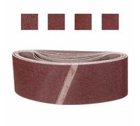 CoCud 100mm x 610mm Sanding Belts, 16 Pcs 40/60/80/120 Grit