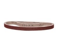 CoCud 10mm x 533mm Sanding Belt, 10 Pcs 120 Grit Knife Sharpener Belts Work Sharpening for Belt Sander Knife Carving Tool Metal Working