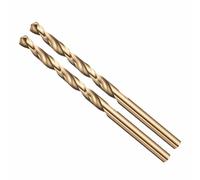 CoCud 2.8mm Drill Bit, 7/64" Cutting Diameter, 4241 HSS Black and Gold 118° Cutting Angle Versatile Jobber Bits - (Applications: for Drilling Plastic Wood Soft Thin Metal, 2-Pieces