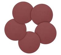 CoCud 25 Pcs 50 mm Sanding Disc 320 Grit Round Hook and Loop Sandpaper Fit for Orbital Sander or Automotive Car Repairing, Grinding and Polishing, Red