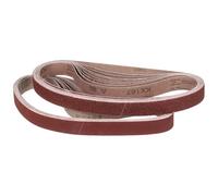 CoCud 25mm x 762mm Sanding Belt, 28 Pcs 40/60/80/120/180/240/400 Grit Knife Sharpener Belts Work Sharpening for Belt Sander Knife Carving Tool Metal Working