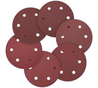 CoCud 30 Pcs 230mm 9 Inch Sanding Disc 80/100/120/150/180/240 Grit 6 Hole Round Hook and Loop Sandpaper for Random Orbital Sander Automotive Car