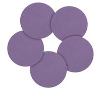 CoCud 30 Pcs 76 mm Sanding Disc 120 Grit Round Hook and Loop Sandpaper Fit for Orbital Sander or Automotive Car Repairing, Grinding and Polishing, Purple