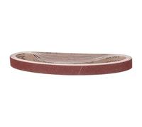 CoCud 30mm x 533mm Sanding Belt, 10 Pcs 80 Grit Knife Sharpener Belts Work Sharpening for Belt Sander Knife Carving Tool Metal Working