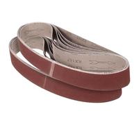 CoCud 50mm x 1220mm Sanding Belt Assorted Set, 15 Piece 80/120/150/240/400 Grits Aluminum Oxide Knife Sharpener Belts Work Sharpening for Belt Sander Knife Carving Tool Metal Working