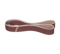 CoCud 50mm x 1829mm Sanding Belt, 6 Pcs 60 Grit Knife Sharpener Belts Work Sharpening for Belt Sander Knife Carving Tool Metal Working