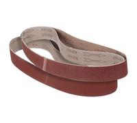 CoCud 50mm x 915mm Sanding Belt Assorted Set, 5 Piece 60/80/120/240/400 Grits Aluminum Oxide Knife Sharpener Belts Work Sharpening for Belt Sander Knife Carving Tool Metal Working