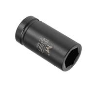 CoCud 6-Point Deep Impact Socket, 3/4-Inch Drive 25mm Socket, Cr-Mo Spindle Axle Nut Impact Socket - (Applications: for Household Maintenance)