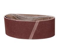 CoCud 64mm x 356mm Sanding Belt, 5 Pcs 100 Grit Knife Sharpener Belts Work Sharpening for Belt Sander Knife Carving Tool Metal Working