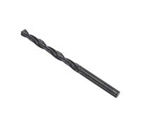 CoCud 6542 High Speed Steel Twist Drill Bits, 6.4mm Diameter 100mm Length, Black Oxide Straight Twist Jobber Drill Bit - (Applications: for Metal Woodwork Plastic Aluminum)