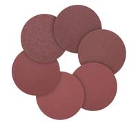 CoCud 72 Pcs 125mm 5 Inch Sanding Disc 40/60/80/120/180/240 Grit Round Hook and Loop Sandpaper for Random Orbital Sander Automotive Car