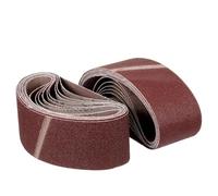 CoCud 76mm x 610mm Sanding Belt, 24 Pcs 40/60/80 Grit Knife Sharpener Belts Work Sharpening for Belt Sander Knife Carving Tool Metal Working