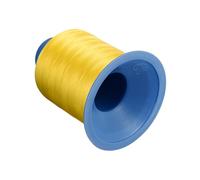 CoCud Bonded Polyester Threads, 1040 Yards 300D/0.38mm 4600g Average Pulling Force, Polyester Bonded Thread Lemon Yellow - (Applications: for Sewing Leather Craft)