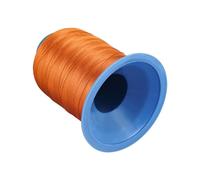 CoCud Bonded Polyester Threads, 710 Yards 420D/0.45mm 7100g Average Pulling Force, Polyester Bonded Thread Orange - (Applications: for Sewing Leather Craft)