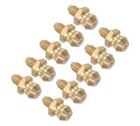 CoCud Brass Straight Grease Fitting, | M4x0.7mm Metric | Hydraulic Grease Nipple - (Applications: for Replacing Missing or Broken Oil Fitting), 10-Pieces
