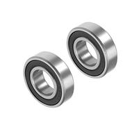 CoCud Deep Groove Ball Bearings, 6004-2RS Model 20mm ID 42mm OD 12mm Thick, Carbon Steel Double Sealed Bearings - (Applications: for Motor Skateboards Roller Wheels), 2-Pieces