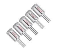 CoCud Diamond Drill Bits, 19mm Cutting Diameter, Nickel-plated Coating Diamond Core Drill Hole Saws - (Applications: for Glass Precision Drilling Bits Tools), 5-Pieces