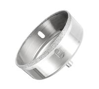 CoCud Diamond Drill Bits, 85mm Cutting Diameter, Nickel-plated Coating Diamond Core Drill Hole Saws - (Applications: for Glass Precision Drilling Tools Bits), 1-Pieces