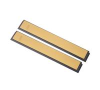 CoCud Diamond Sharpening Stone, 600 Grit 6" x 0.8" Total Size, Titanium Coated Whetstone Sharpener Abrasive Tool - (Applications: for Metal Grinding), 2-Pieces