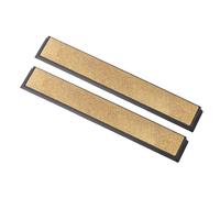 CoCud Diamond Sharpening Stone, 80 Grit 6" x 0.8" Total Size, Titanium Coated Whetstone Sharpener Abrasive Tool - (Applications: for Metal Grinding), 2-Pieces