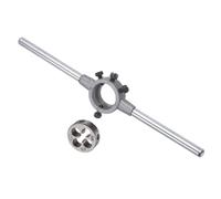 CoCud Die Stock Handle Set, M6x1 Thread Die & Fit 20mm OD / M3.5-M6 Die Wrench Tool Kit - (Applications: for Threading Repairing), 1-Set