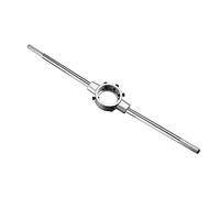 CoCud Die Stock Wrench, Fit M30-M36 / 47mm-65mm (OD) Round Dies, Nickel Plated Adjustable Die Handle Holder - (Applications: for Machine Thread Repair), 1-Piece