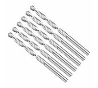 CoCud Drill Bit, 4.2mm Cutting Diameter, 4241 HSS 118° Cutting Angle Uncoated Bright Versatile Jobber Bits - (Applications: for Drilling Plastic Wood Soft Metal), 6-Pieces