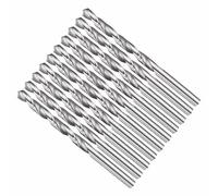 CoCud Drill Bit, 5.5mm Cutting Diameter, 4241 HSS 118° Cutting Angle Uncoated Bright Versatile Jobber Bits - (Applications: for Drilling Plastic Wood Soft Metal), 10-Pieces