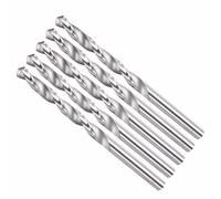 CoCud Drill Bit, 6.8mm Cutting Diameter, 4241 HSS 118° Cutting Angle Uncoated Bright Versatile Jobber Bits - (Applications: for Drilling Plastic Wood Soft Metal), 5-Pieces