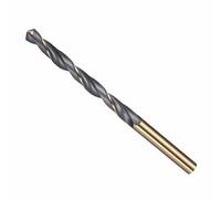 CoCud Drill Bit, 7mm Cutting Diameter, 4341 HSS Jobber Bits Gold and Black 118° Cutting Angle - (Applications: for Drilling Plastic Wood Soft Metal), 1-Pieces