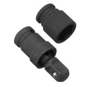 CoCud Drive Impact Socket, 18mm Socket 1/2" Drive CR-MO 6-Point with 1/2" Universal Joint Swivel Socket Adapter - (Applications: for Electric Hand Drill Screwdriver)