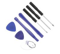 CoCud Electronics Repair Kit, 0.8mm Star 2.0mm Slotted 1.5mm Phillips, Mini Screwdriver Set Opening Pry Tool - (Applications: for Watches Repair), 8-Pieces