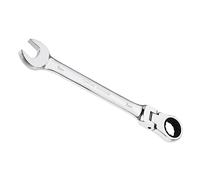 CoCud Flex-Head Ratcheting Wrench, 7mm Head Metric 72-Teeth, Cr-V Combination Wrench Spanner - (Applications: for Repairing Home Tasks)