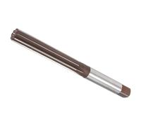 CoCud Hand Reamer, 15mm Cutting Diameter 6 Flutes H8, Alloy Steel Straight Shank Reaming Drill Bit - (Applications: for Aluminum Iron Copper Plastic Wood)
