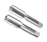 CoCud Hand Threading Taps, M12 x 1.25 Thread, Metric Alloy Tool Steel Screw Tapping Taper Bottom Tap - (Applications: for Machine Thread Repair), 1-Pair