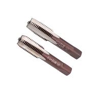CoCud Hand Threading Taps, M12 x 1.5 Thread, Metric Alloy Tool Steel Screw Tapping Taper Bottom Tap - (Applications: for Machine Thread Repair), 1-Pair