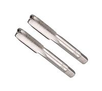 CoCud Hand Threading Taps, M8 x 0.75 Thread, Metric Alloy Tool Steel Screw Tapping Taper Bottom Tap - (Applications: for Machine Thread Repair), 1-Pair