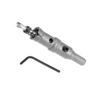 CoCud Hole Saw, 17.5mm Cutting Diameter, Carbide Tipped Tooth Hole Cutter Drill Bit - (Applications: for Stainless Steel Sheet Metal), 1-Piece