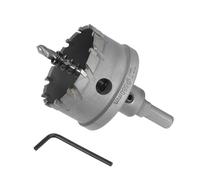 CoCud Hole Saw, 58mm Cutting Diameter, Carbide Tipped Tooth Hole Cutter Drill Bit - (Applications: for Stainless Steel Sheet Metal), 1-Piece