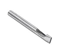 CoCud Hollow Punch, 3mm x 12mm Hole, 45# Steel Oval Shaped Gasket Tool - (Applications: for Leather DIY Leathercraft Wallet)