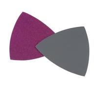 CoCud Hook and Loop Triangle Sanding Pads Oscillating Sand Papers, 3-1/2 Inch 2000 Grit Silicon Carbide Triangular Sandpapers, 8 Pieces
