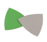 CoCud Hook and Loop Triangle Sanding Pads Oscillating Sand Papers, 3-1/2 Inch 3000 Grit Silicon Carbide Triangular Sandpapers, 10 Pieces