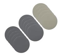 CoCud Hook & Loop Sanding Disc, 3" Dia 1500/2500/4000 Assorted Grit, No Hole Wet Dry Orbital Sandpaper Silicon Carbide - (Applications: for Wood or Metal Polishing), 15-Pieces