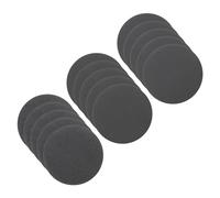 CoCud Hook & Loop Sanding Disc, 3" Dia 400/600/800 Assorted Grit, No Hole Wet Dry Orbital Sandpaper Silicon Carbide - (Applications: for Wood or Metal Polishing), 15-Pieces