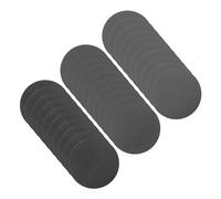 CoCud Hook & Loop Sanding Disc, 5" Dia 320/600/1000 Assorted Grit, No Hole Wet Dry Orbital Sandpaper Silicon Carbide - (Applications: for Wood or Metal Polishing), 30-Pieces