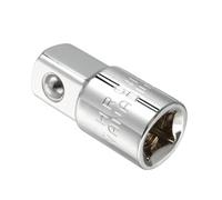 CoCud Impact Socket Adapter, 3/8" F to 1/2" M, CR-V Square Drive Reducer - (Applications: for Impact Driver Wrench)