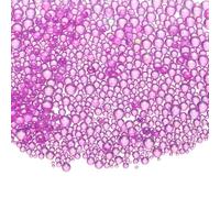 CoCud Iridescent Glass Tiny Bubble Beads, 0.4-3mm 20g No Hole Micro Mini Round Deep Purple Water Droplets Beads - Applications: for Resin Filler, Nail Art, Dollhouse Bath Tub, 2-Pieces